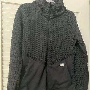 New Balance Heatloft Black Athletic Jacket Size Small NWOT